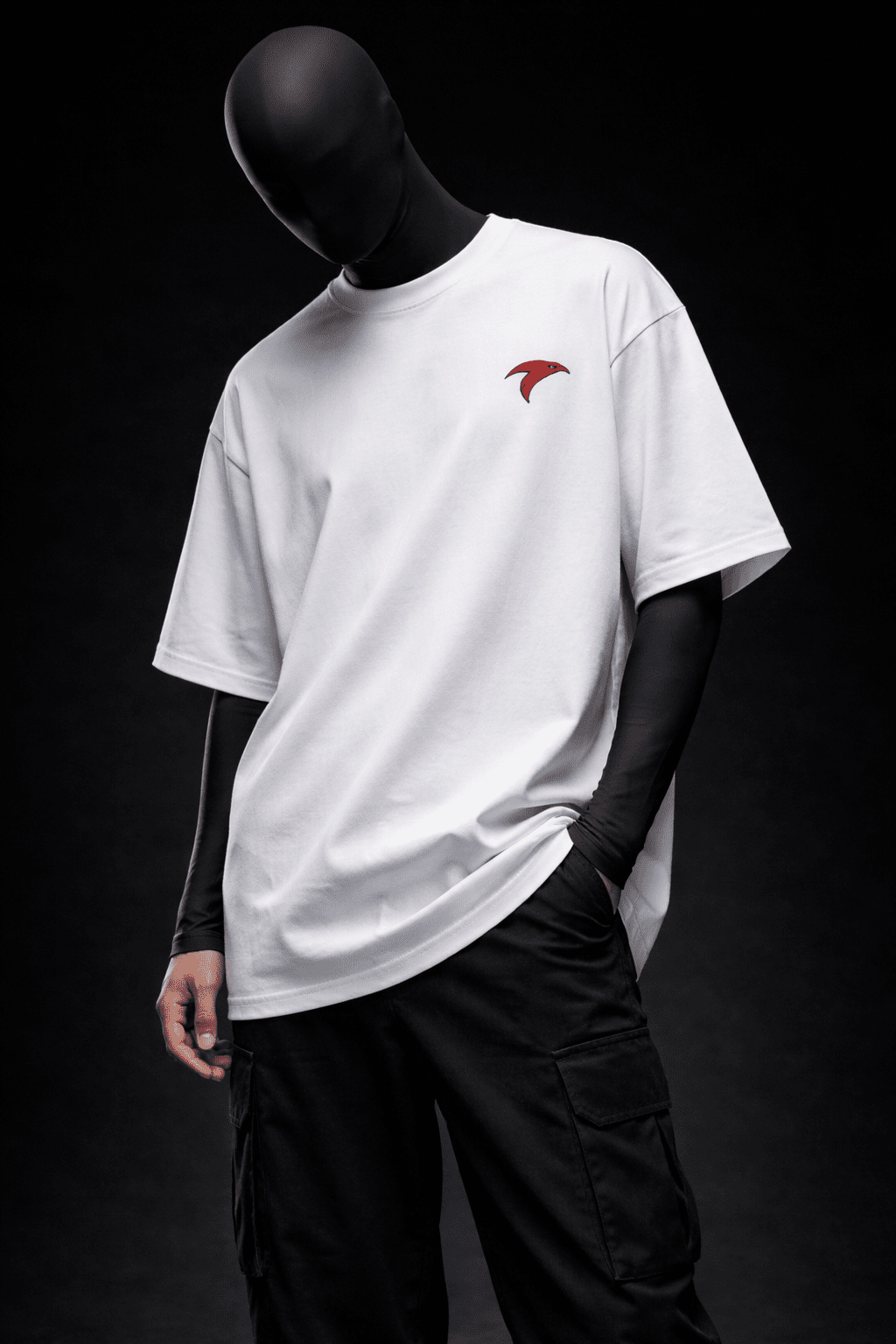 AUREX BLANC – Oversized Tee - Jenzra