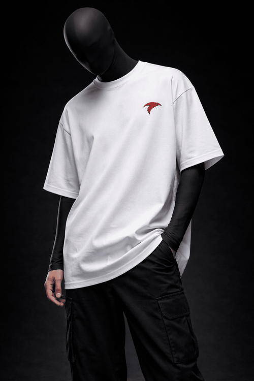 AUREX BLANC – Oversized Tee - Jenzra