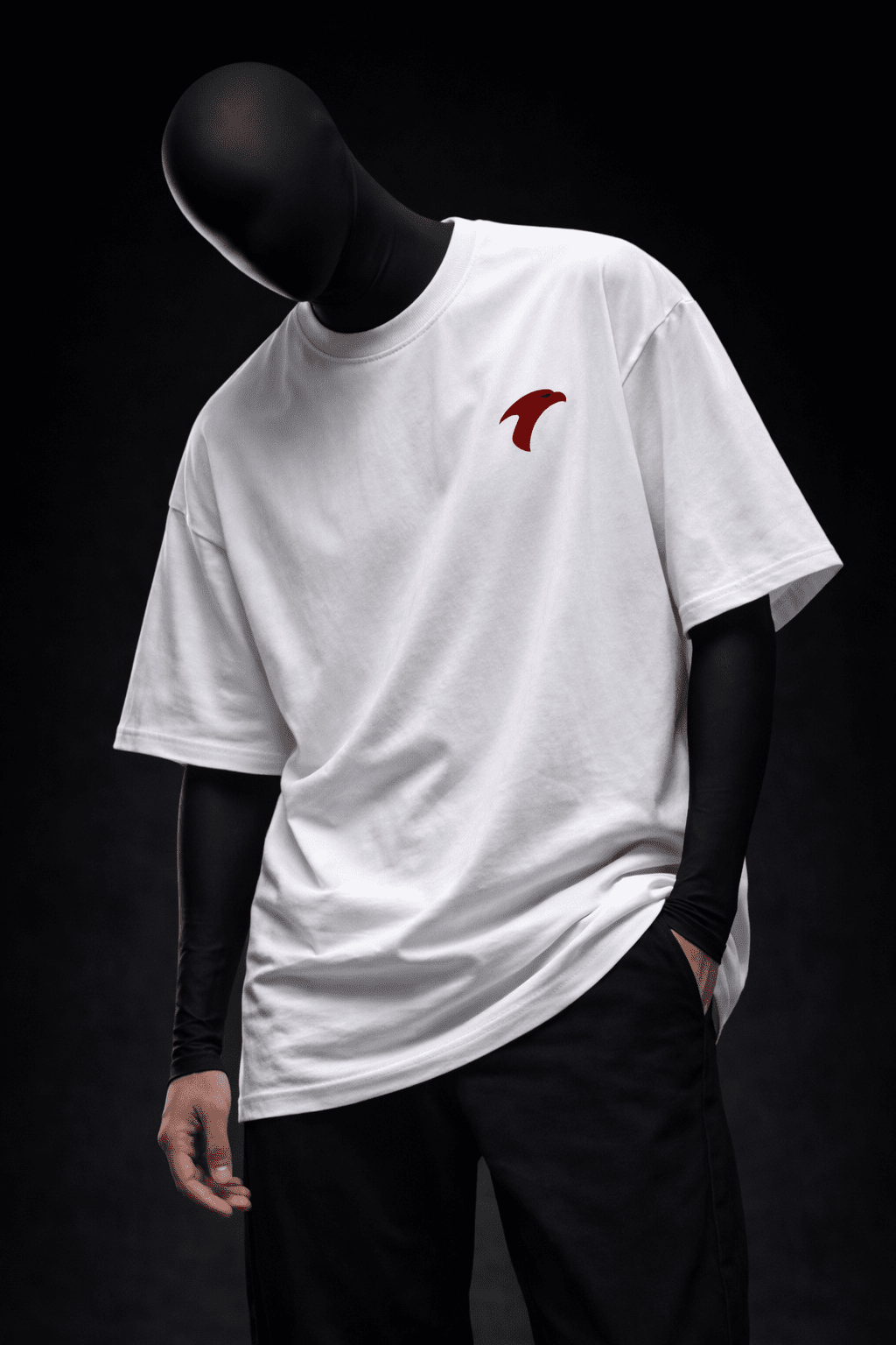 AUREX BLANC – Oversized Tee - Jenzra