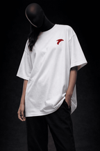 AUREX BLANC – Oversized Tee - Jenzra
