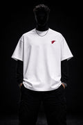 AUREX BLANC – Oversized Tee - Jenzra