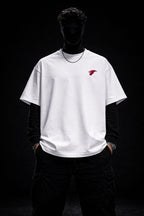 AUREX BLANC – Oversized Tee - Jenzra