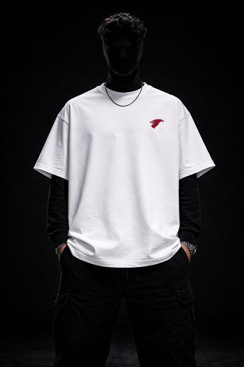 AUREX BLANC – Oversized Tee - Jenzra