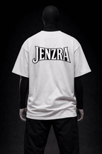 AUREX BLANC – Oversized Tee - Jenzra
