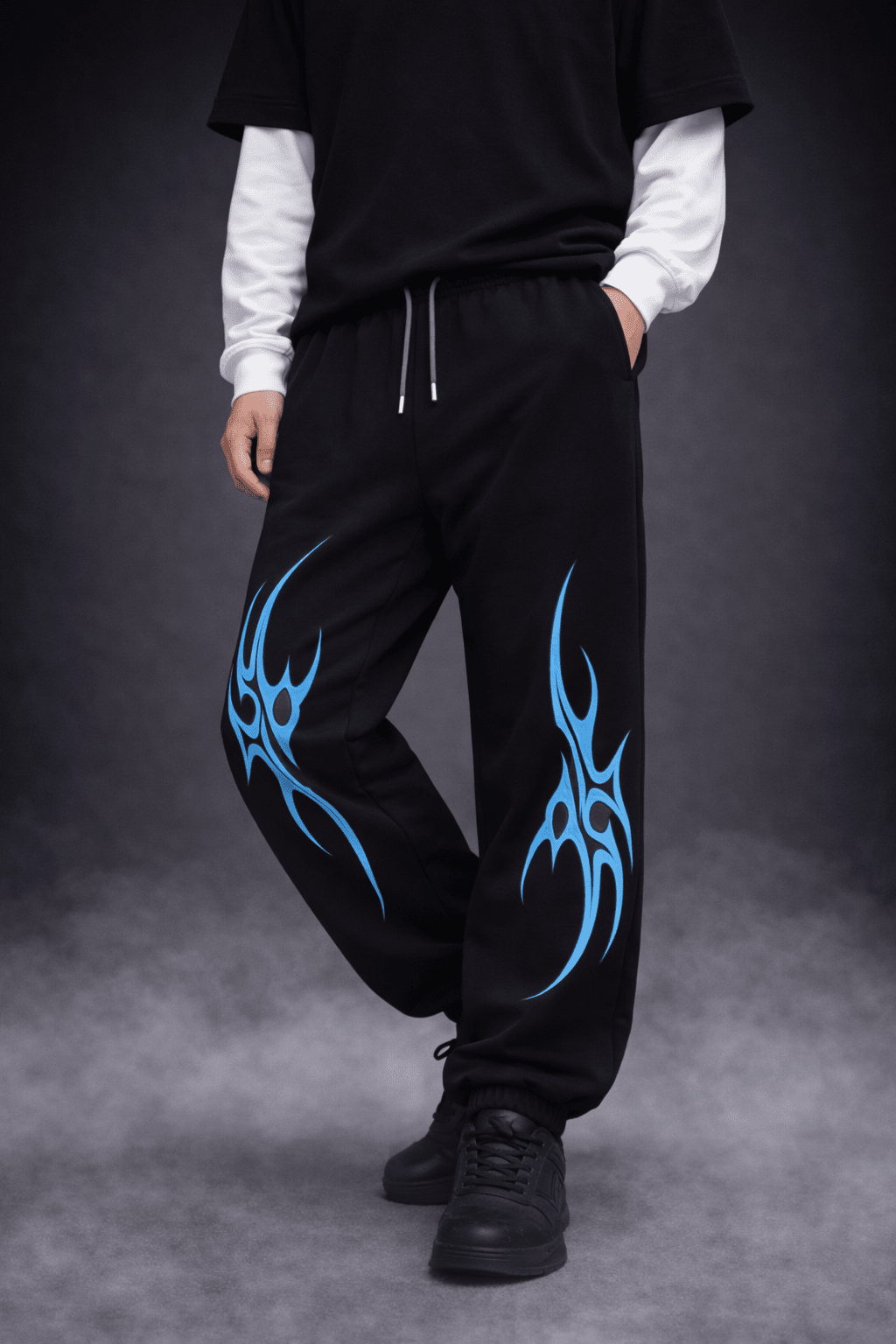 AZURE MARK – Graphic Joggers - Jenzra