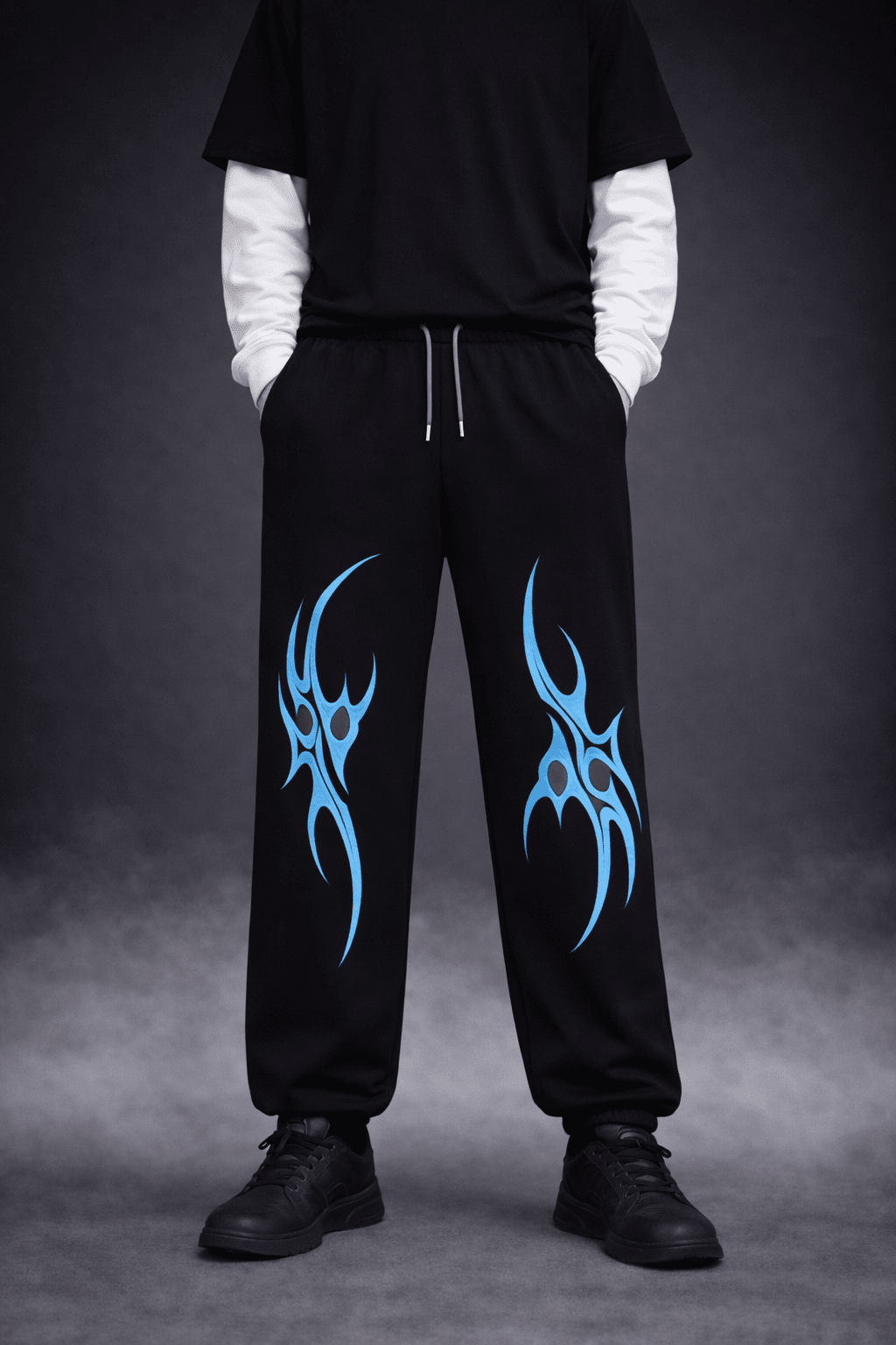 AZURE MARK – Graphic Joggers - Jenzra