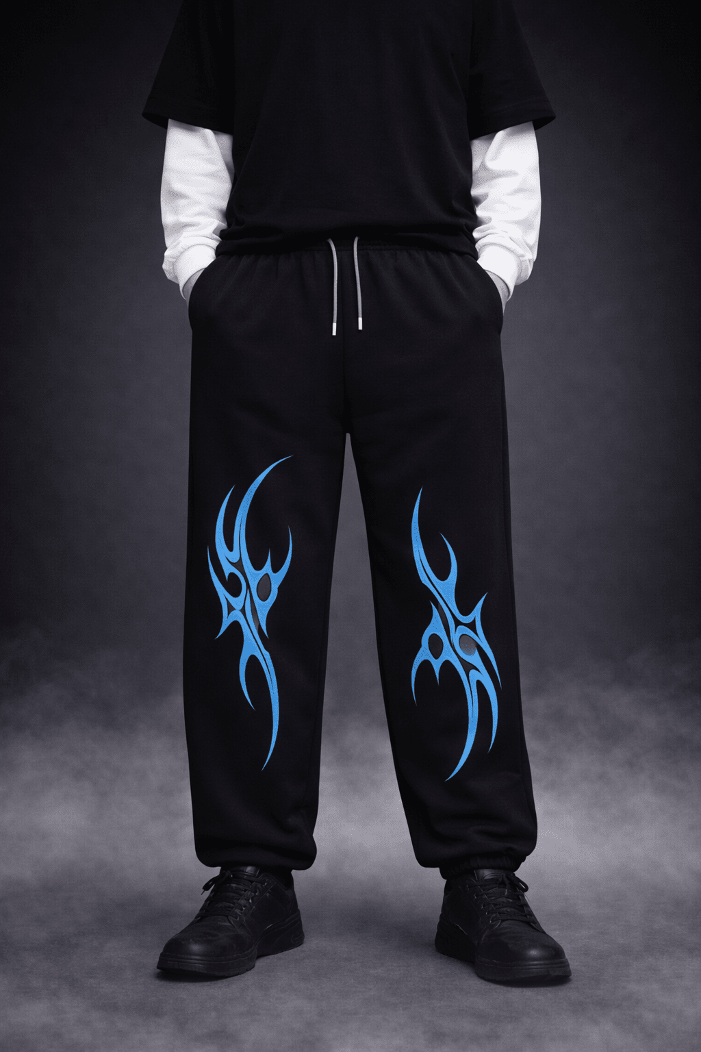 AZURE MARK – Graphic Joggers - Jenzra