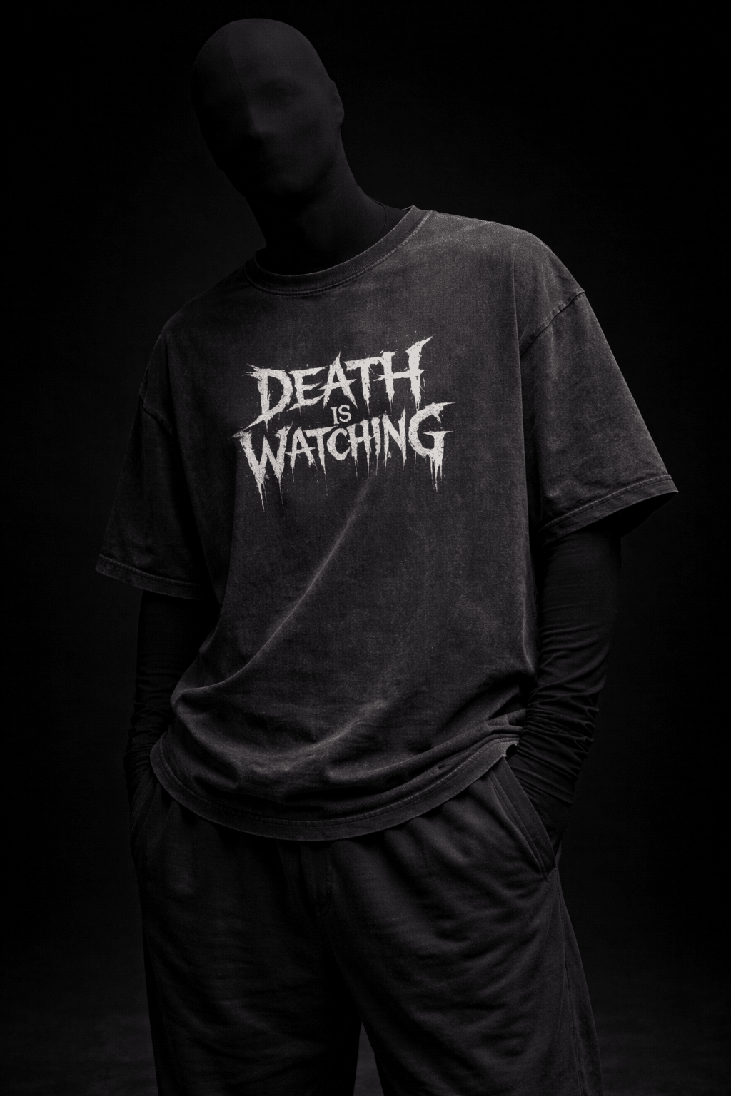DEATHWATCH – Acid Wash Tee - Jenzra