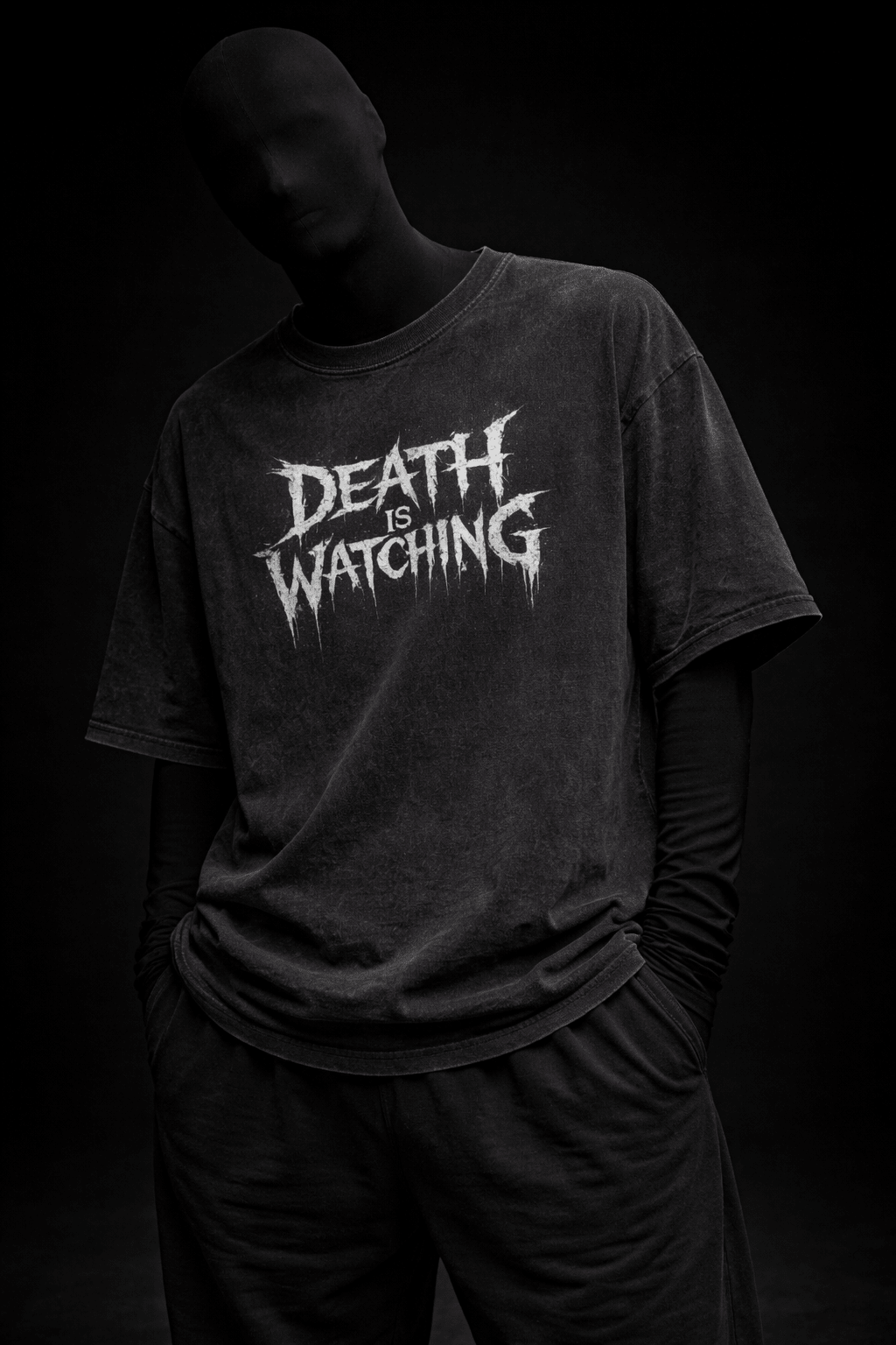 DEATHWATCH – Acid Wash Tee - Jenzra