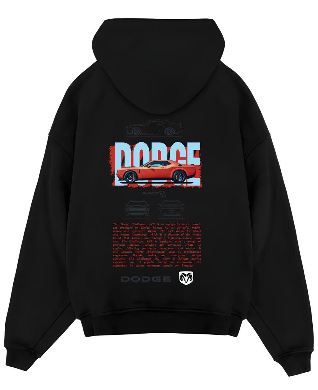 HELLDRIVE – Challenger Edition Zipper Hoodie - Jenzra