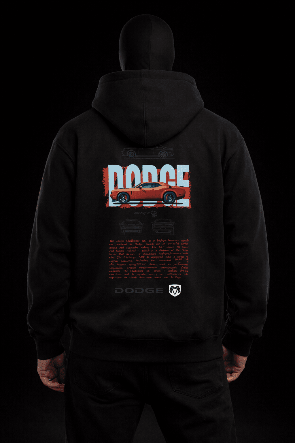 HELLDRIVE – Challenger Edition Zipper Hoodie - Jenzra