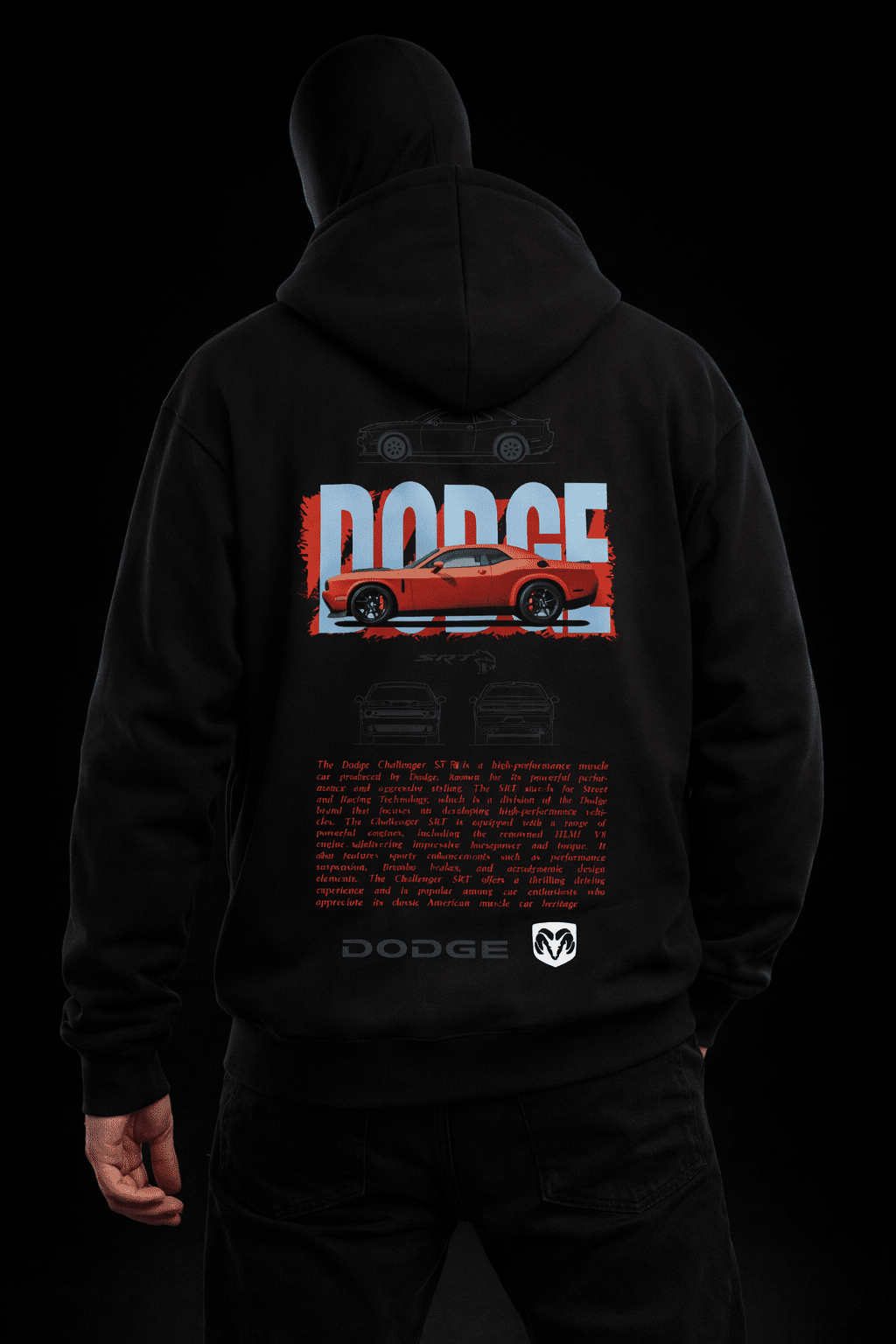 HELLDRIVE – Challenger Edition Zipper Hoodie - Jenzra