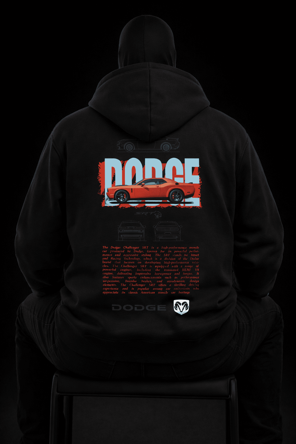 HELLDRIVE – Challenger Edition Zipper Hoodie - Jenzra