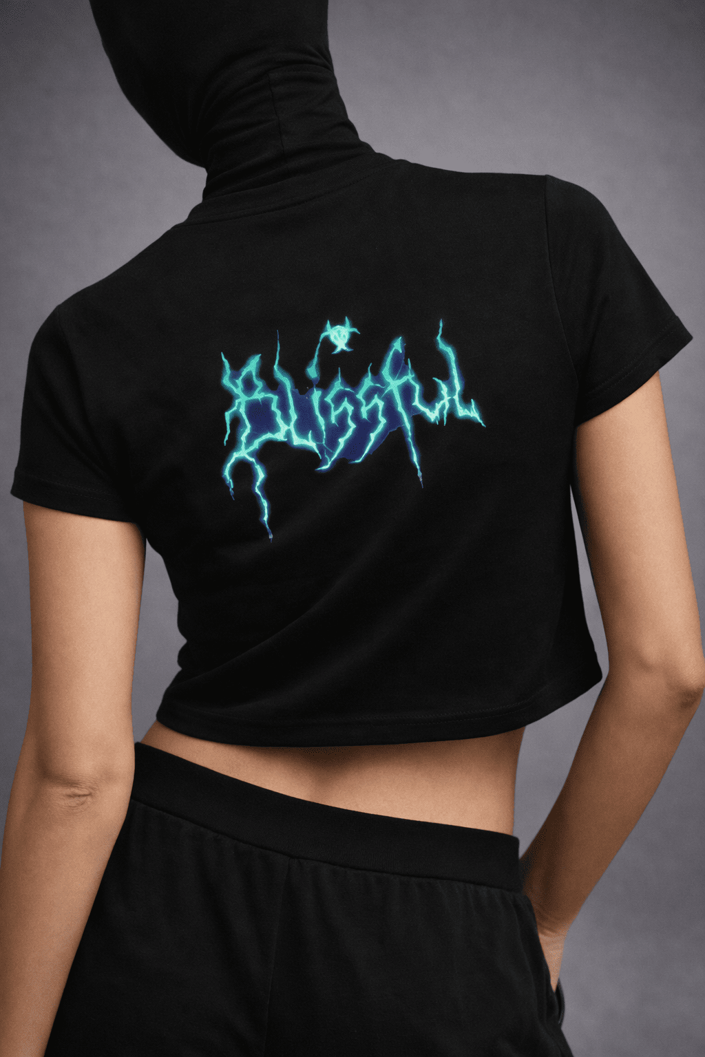 LOVE SPELL – Baby Tee (Black) - Jenzra