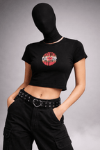 LOVE SPELL – Baby Tee (Black) - Jenzra