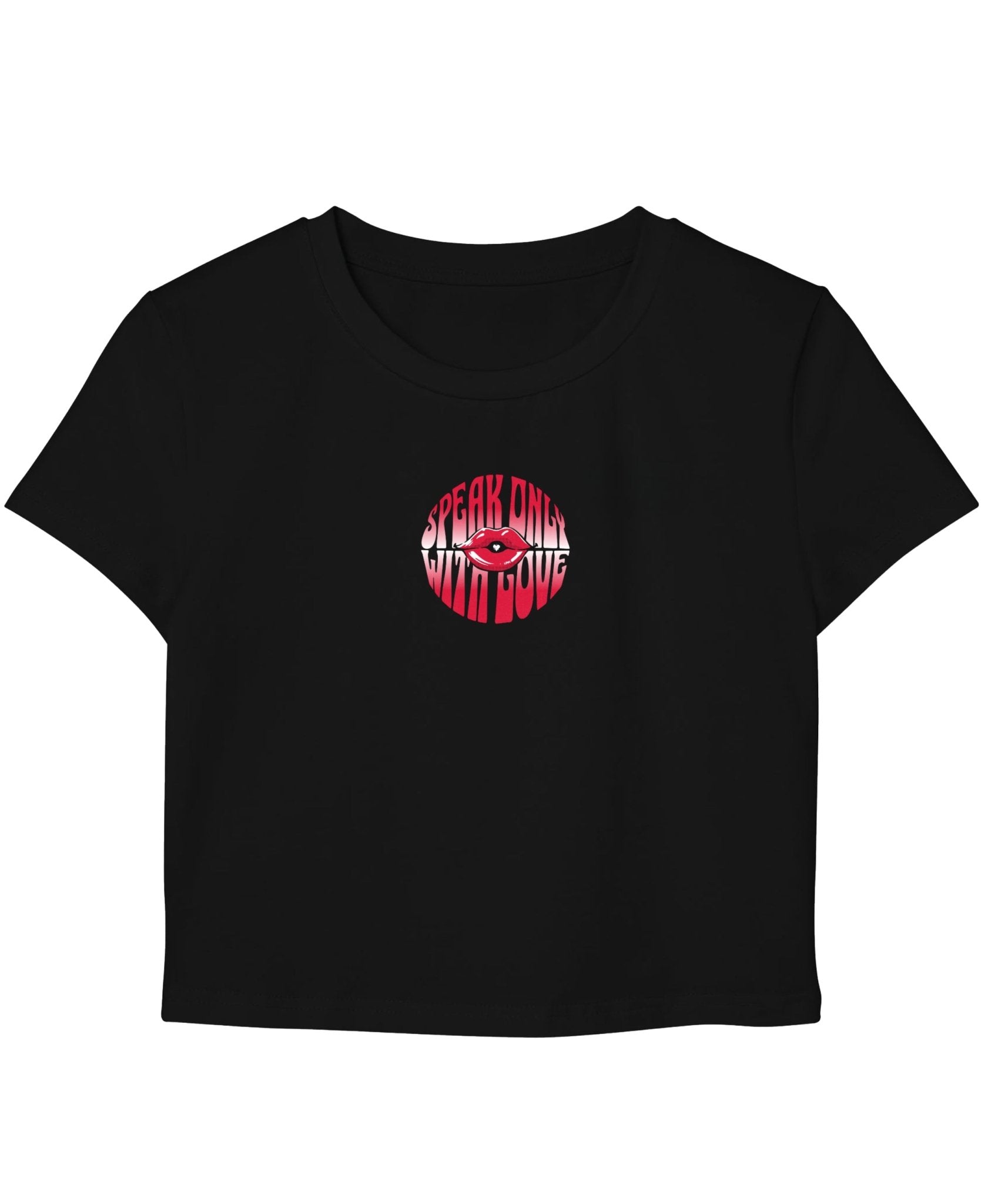 LOVE SPELL – Baby Tee (Black) - Jenzra