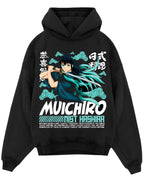 Black Oversized Hoodie Front Design