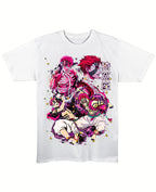 White Regular Fit T-shirt Front Design