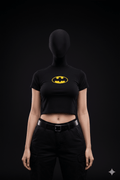 NIGHTWING EMBLEM – Baby Tee (Black) - Jenzra