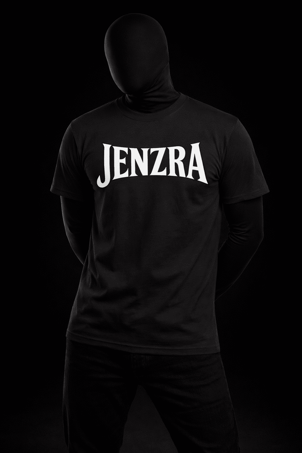 NOIR BASE – Regular Black Tee - Jenzra