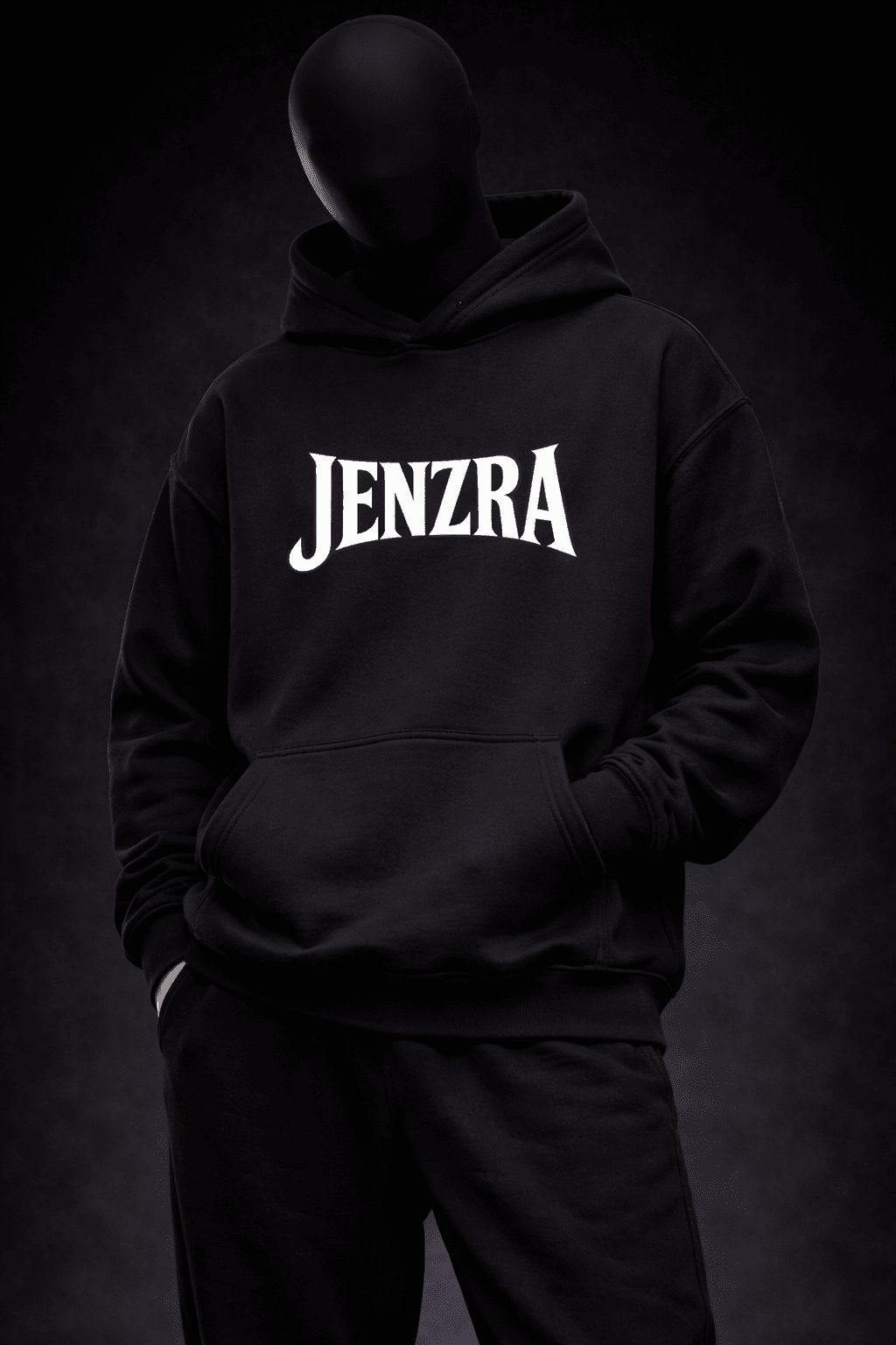 NOX CORE – Black Hoodie - Jenzra