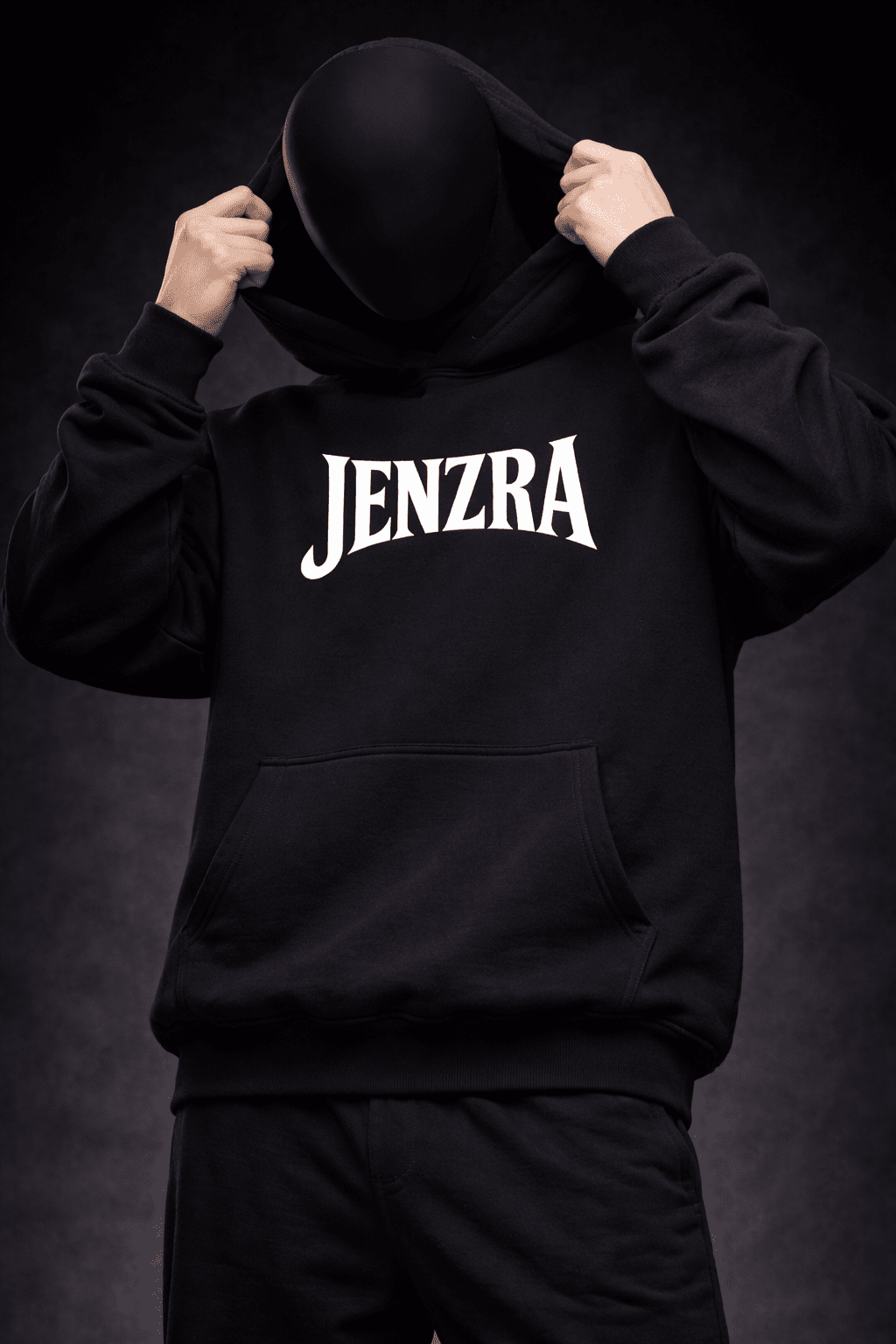 NOX CORE – Black Hoodie - Jenzra