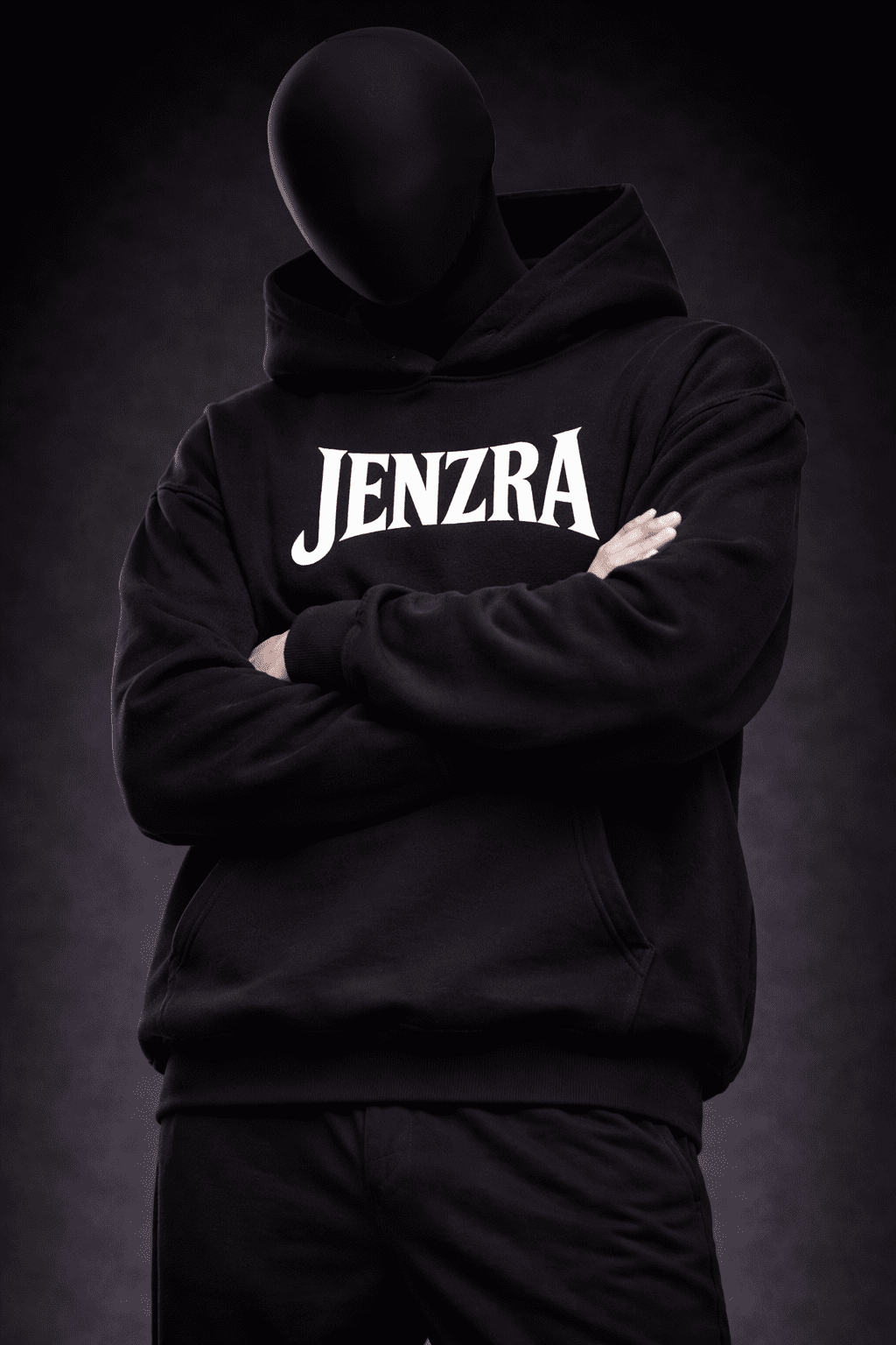 NOX CORE – Black Hoodie - Jenzra