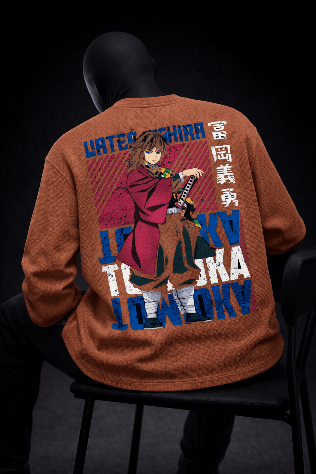 UMBRA EARTH – Waffle Knit Oversized Full Sleeve - Jenzra