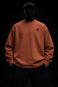 UMBRA EARTH – Waffle Knit Oversized Full Sleeve - Jenzra