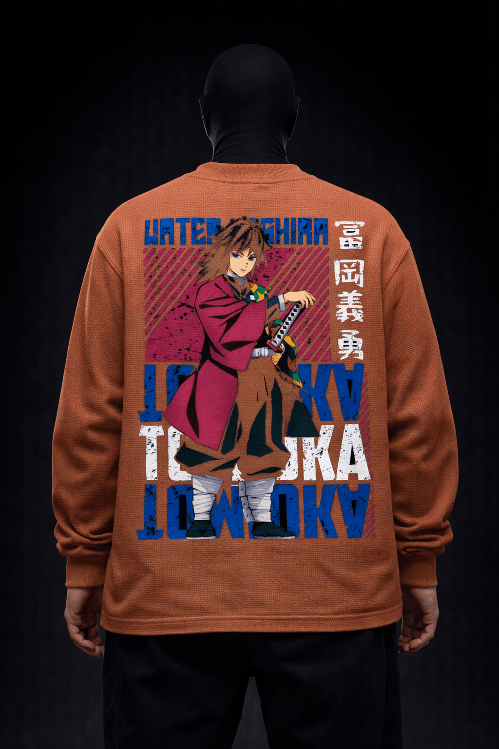 UMBRA EARTH – Waffle Knit Oversized Full Sleeve - Jenzra