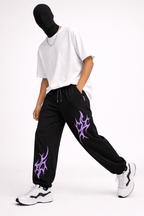 VIOLET TRACE – Graphic Joggers - Jenzra