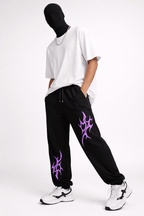 VIOLET TRACE – Graphic Joggers - Jenzra