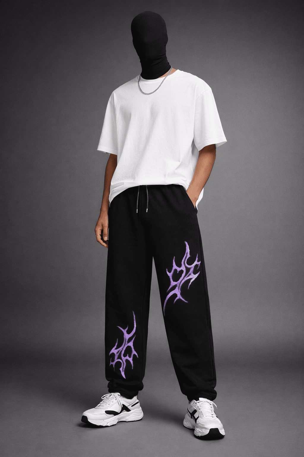 VIOLET TRACE – Graphic Joggers - Jenzra