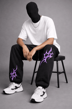 VIOLET TRACE – Graphic Joggers - Jenzra