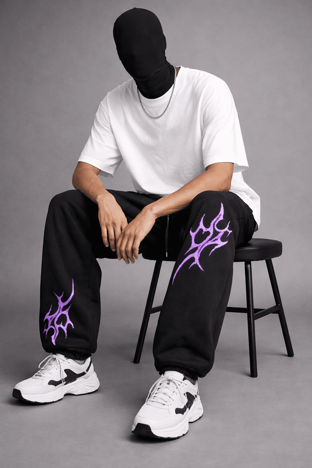 VIOLET TRACE – Graphic Joggers - Jenzra