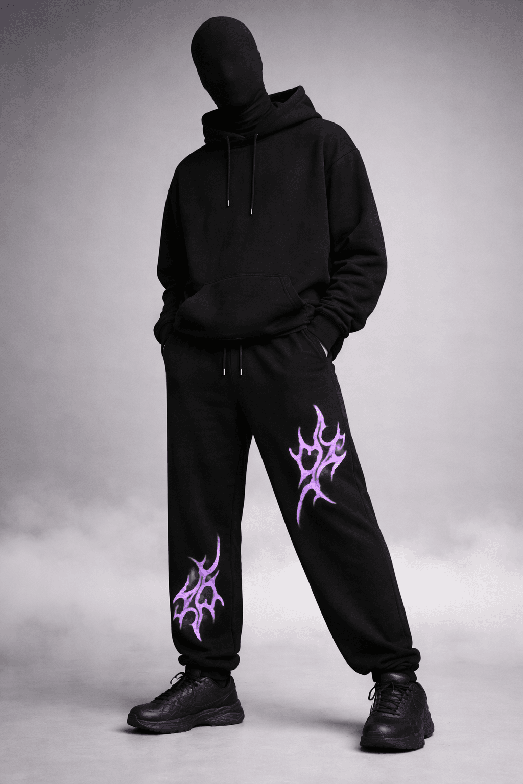 VIOLET TRACE – Graphic Joggers - Jenzra
