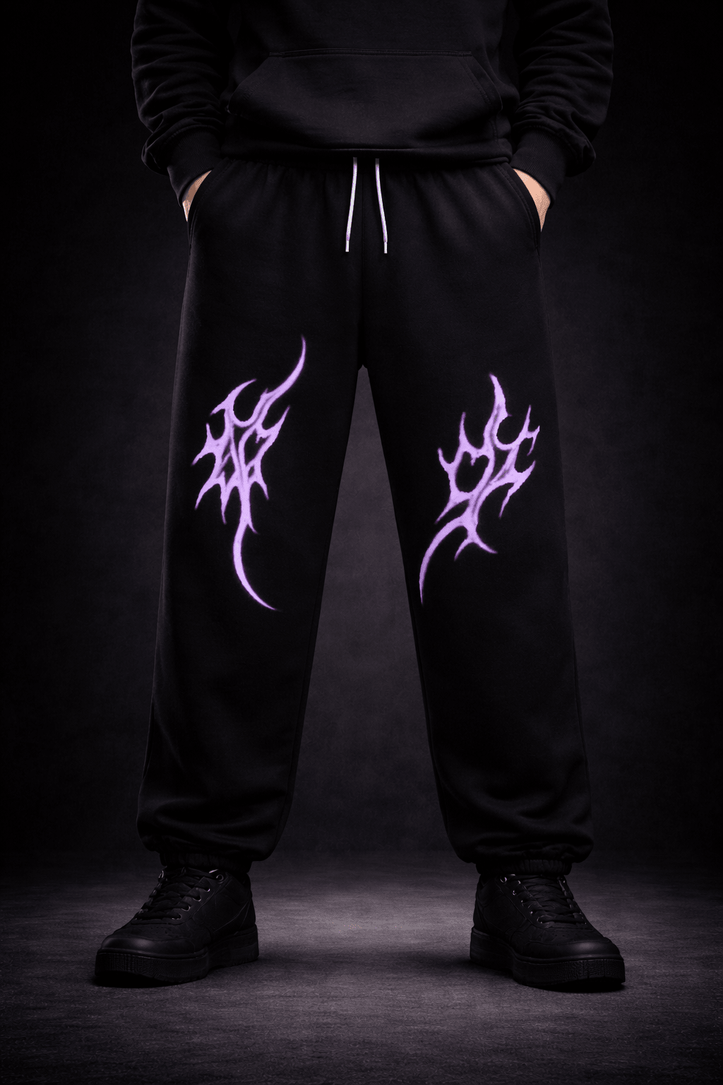 VIOLET TRACE – Graphic Joggers - Jenzra