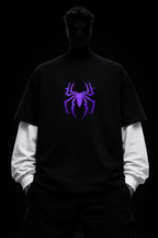 WEBFORGE – Oversized Attached Sleeve Tee - Jenzra