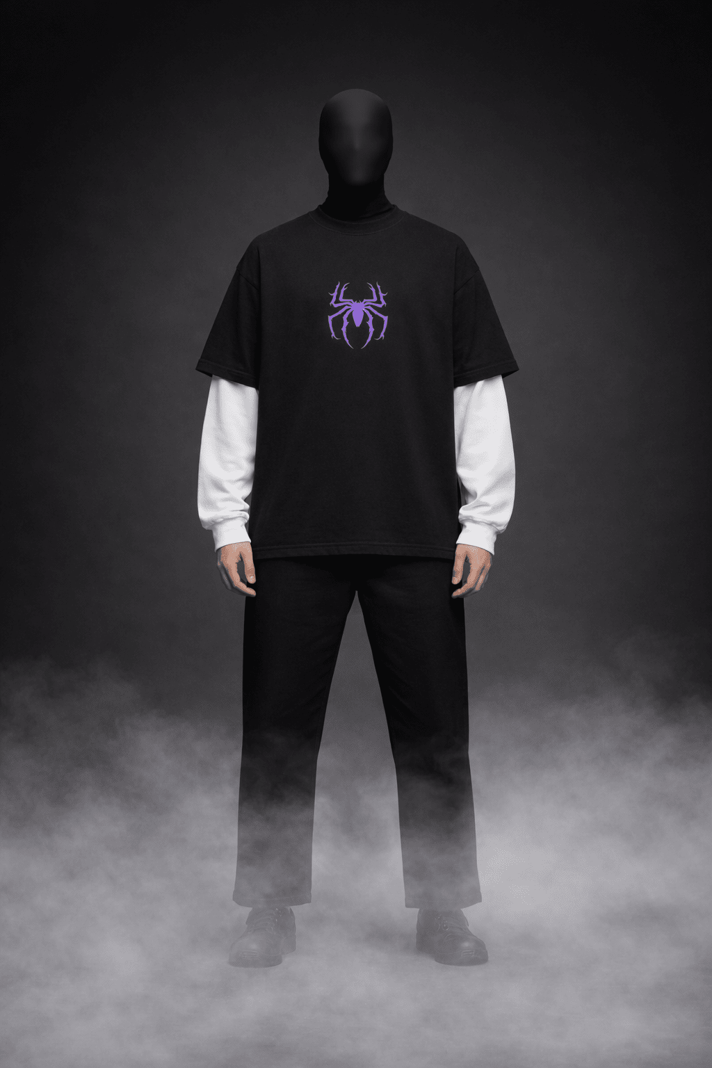 WEBFORGE – Oversized Attached Sleeve Tee - Jenzra